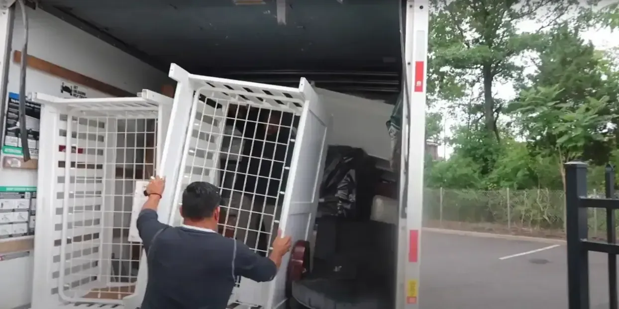 Movers loading the truck